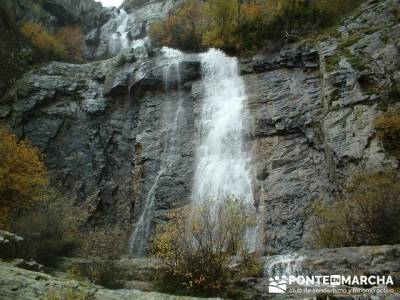Cascada de Despeñalagua - Valverde de los Arroyos; rutas senderistas